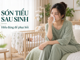 Són tiểu sau sinh và các hướng điều trị